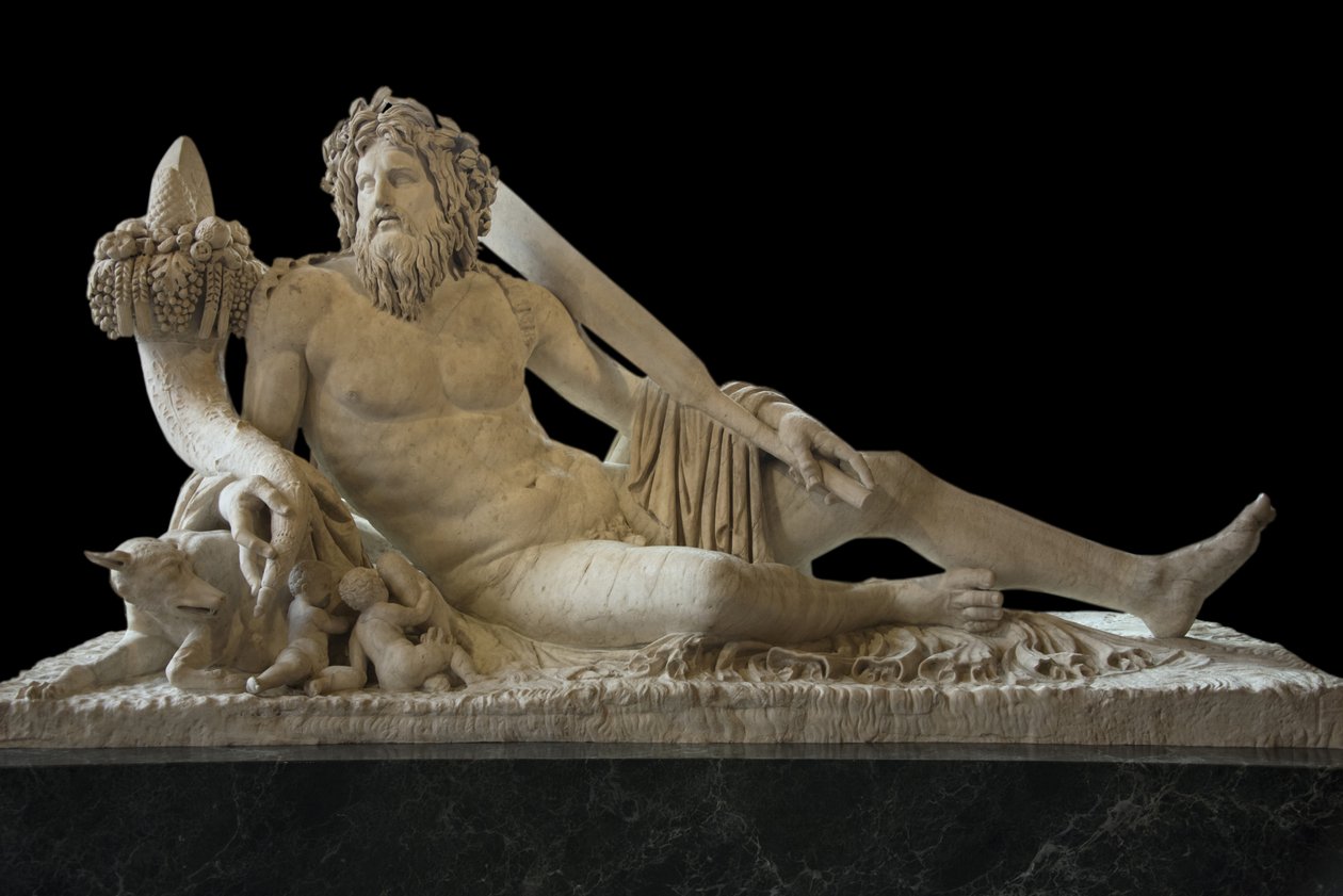 Sztuka Rzym Tyber (rzeźba) autorstwa Roman Roman