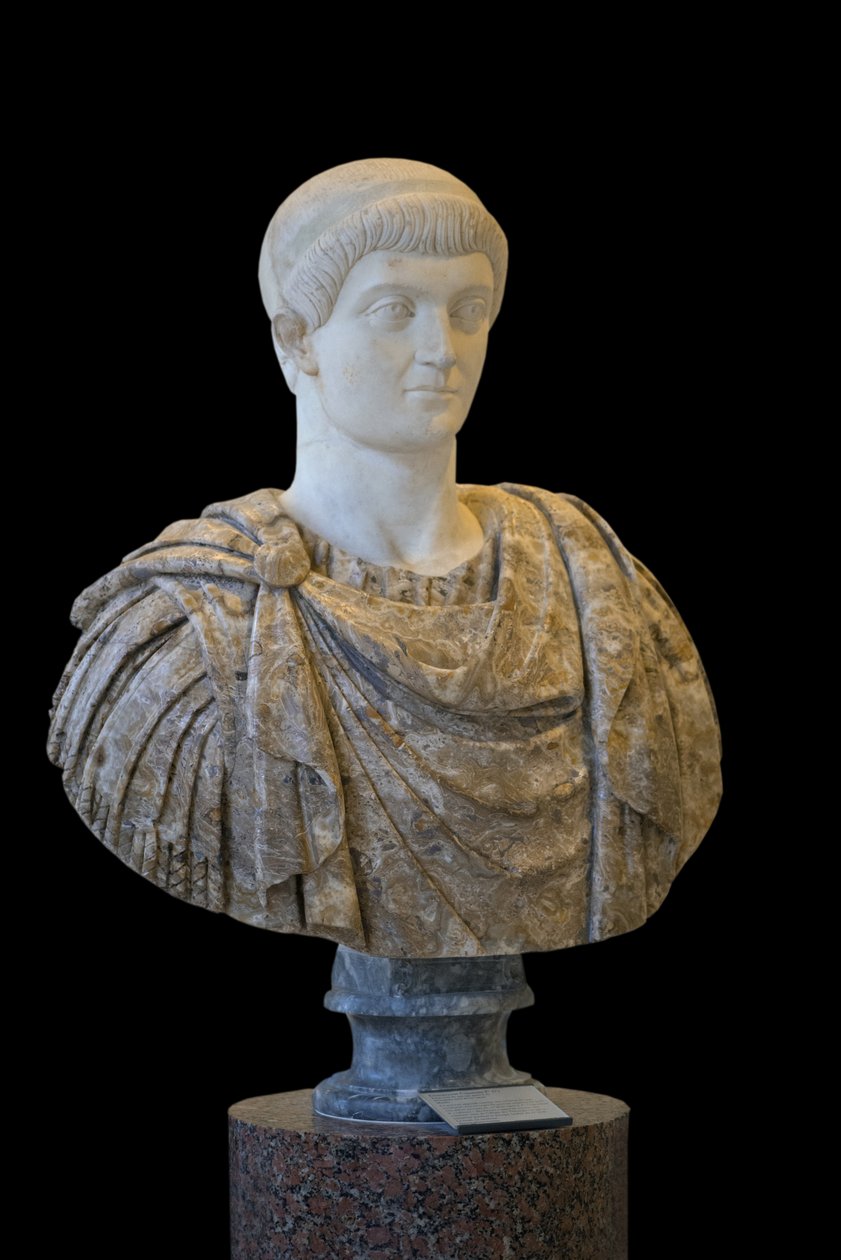 Rzeźba Stała I (337 - 350 ne), sztuka rzymska autorstwa Roman Roman