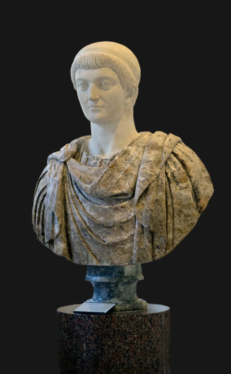 Rzeźba Stała I (337 - 350 ne), sztuka rzymska autorstwa Roman Roman