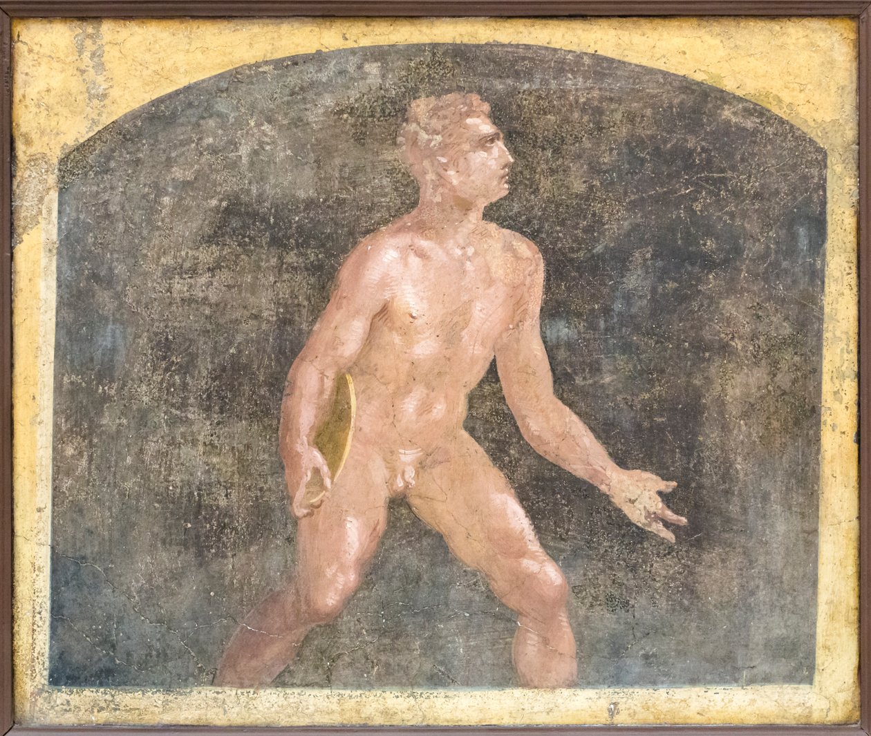 Discobolus, z willi Arianna w Stabiae autorstwa Roman Roman