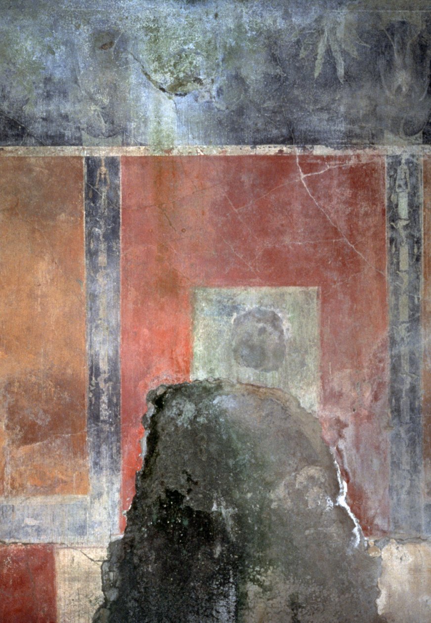 Fresk z Domu Efeba w Pompejach (Lista Światowego Dziedzictwa UNESCO autorstwa Roman Roman
