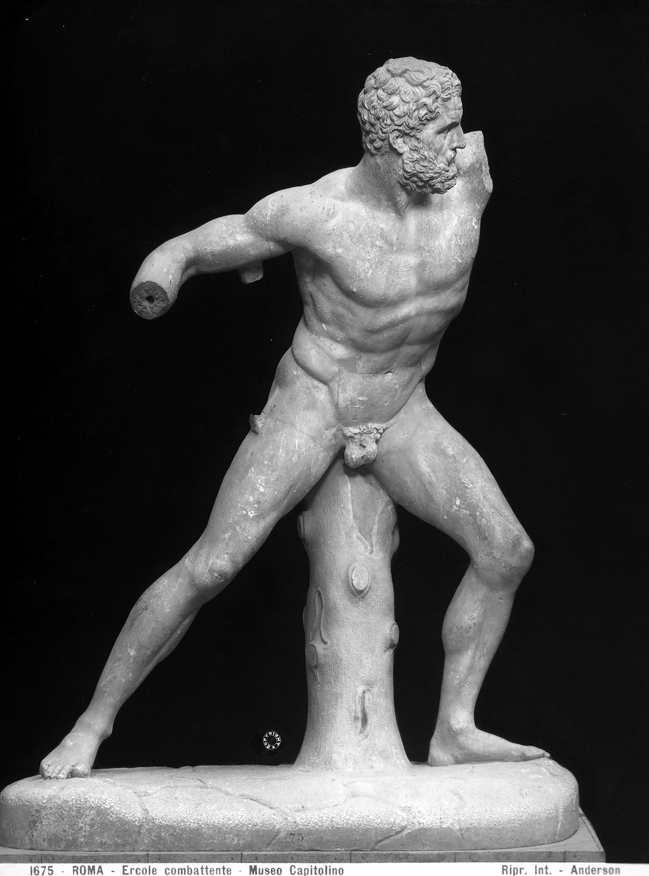 Herkules (marmur) autorstwa Roman Roman