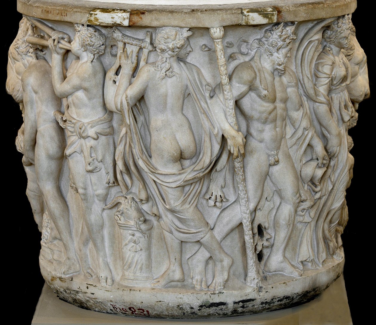 Sarkofag Lenosa ze scenami Dionizy (marmur) autorstwa Roman Roman