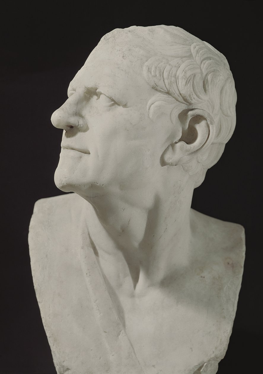 Lizymach, król Tracji (marmur) autorstwa Roman Roman