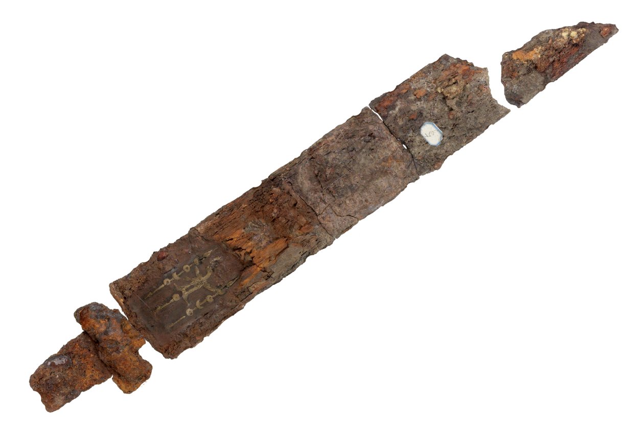 Miecz, koniec II lub bardzo początek III wieku (żelazo) autorstwa Roman Roman