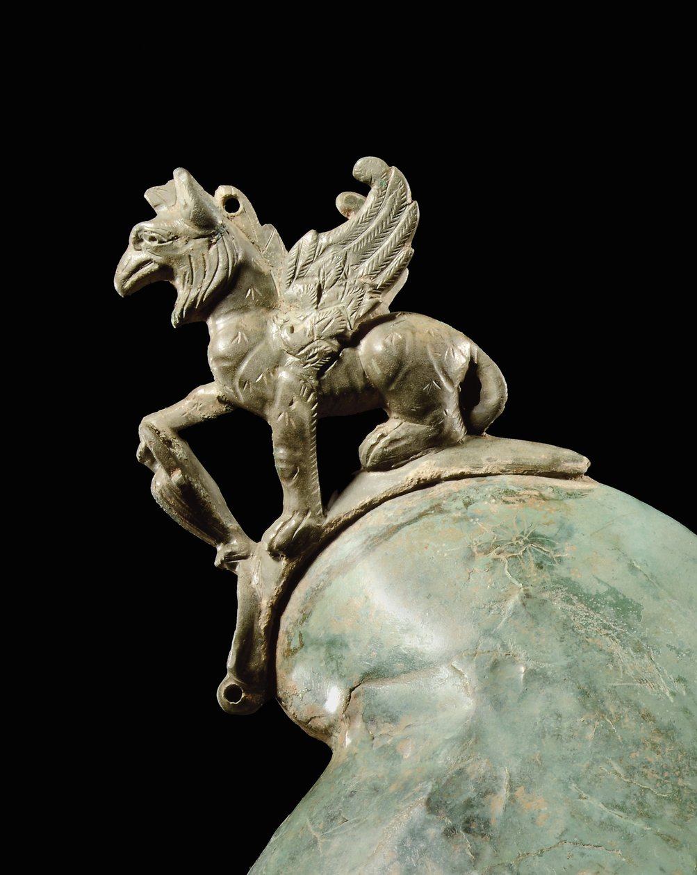 Hełm Crosby Garrett, koniec I-II wne (brąz) (patrz także 871728-34, 396159, 482018 i 413093-94) autorstwa Roman Roman