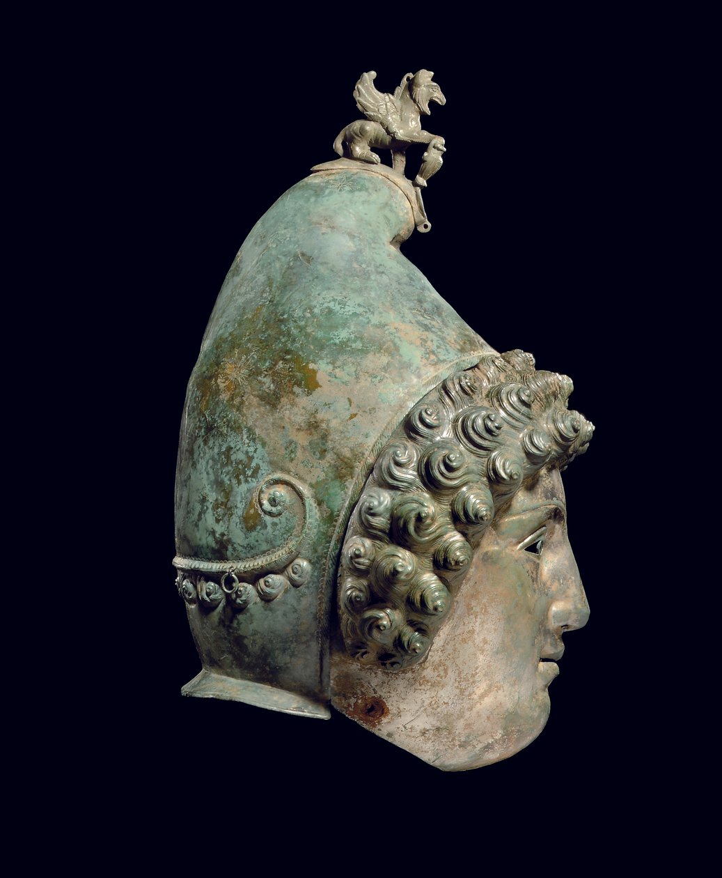 Hełm Crosby Garrett, koniec I-II wne (brąz) (patrz także 871728-34, 396159, 482018 i 413093-94) autorstwa Roman Roman