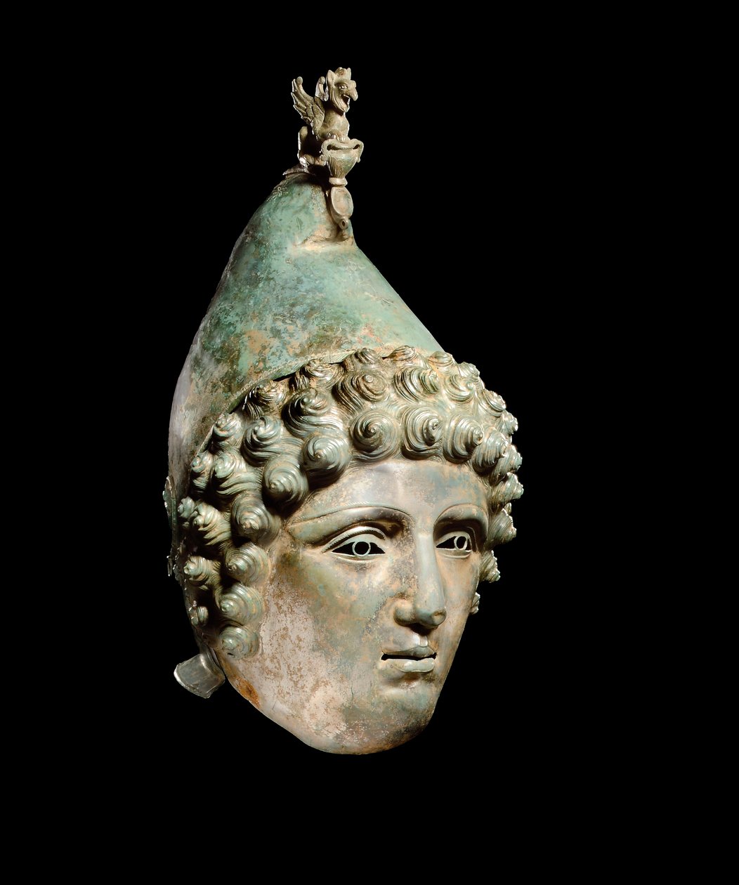 Hełm Crosby Garrett, koniec I-II wne (brąz) (patrz także 871728-34, 482018, 396159 i 413093) autorstwa Roman Roman