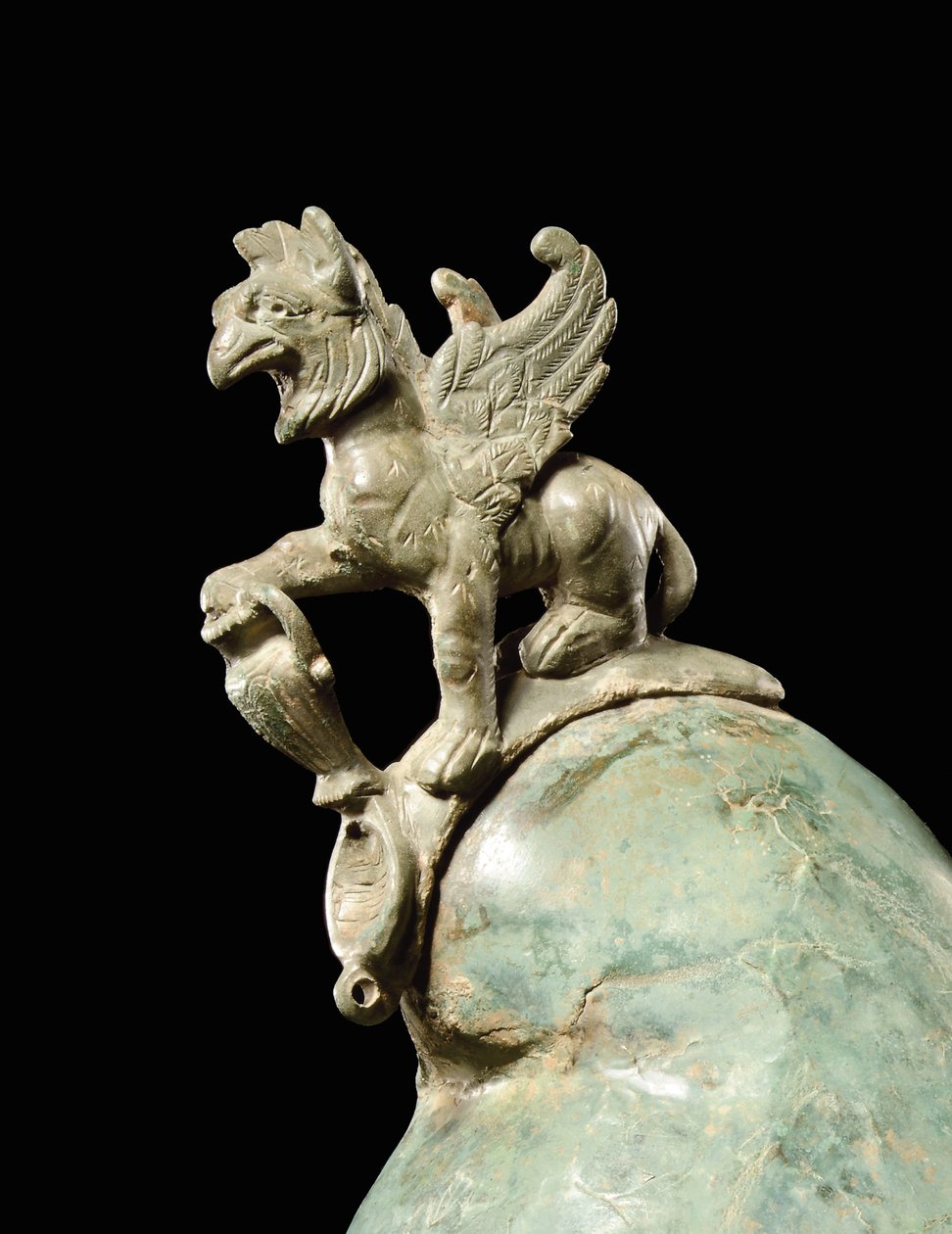 Hełm Crosby Garrett, koniec I-II wne (brąz) (patrz także 871729-34, 396159, 482018 i 413093-94) autorstwa Roman Roman