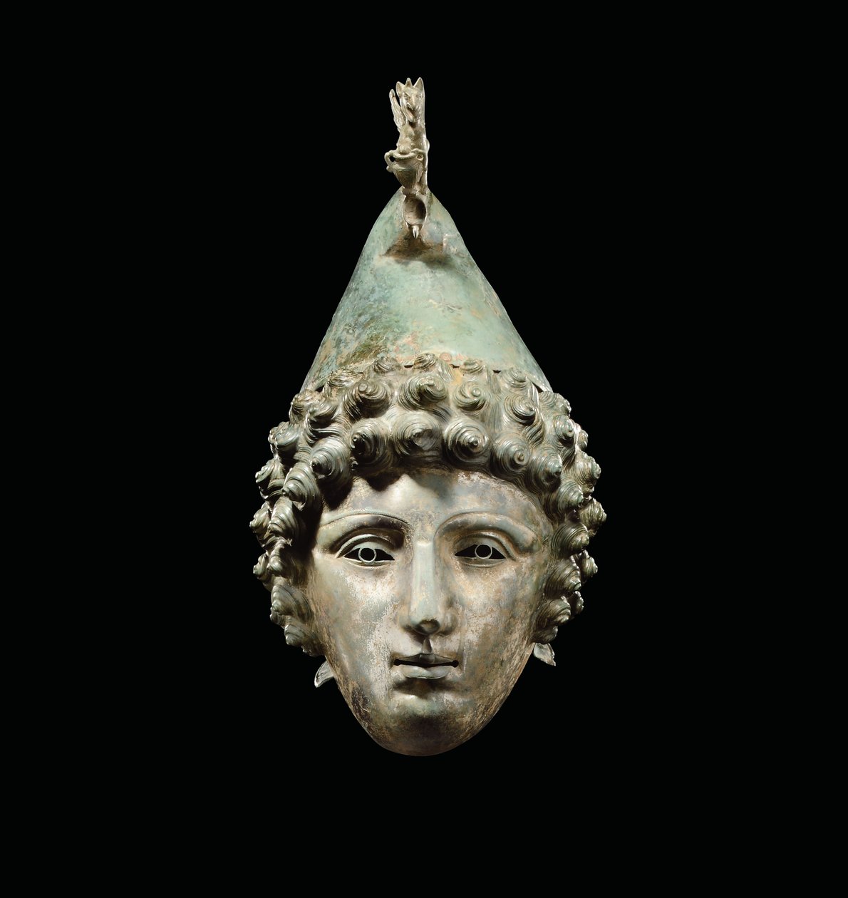 Hełm Crosby Garrett, koniec I-II wne (brąz) (patrz także 871729-34, 482018 i 413093-94) autorstwa Roman Roman