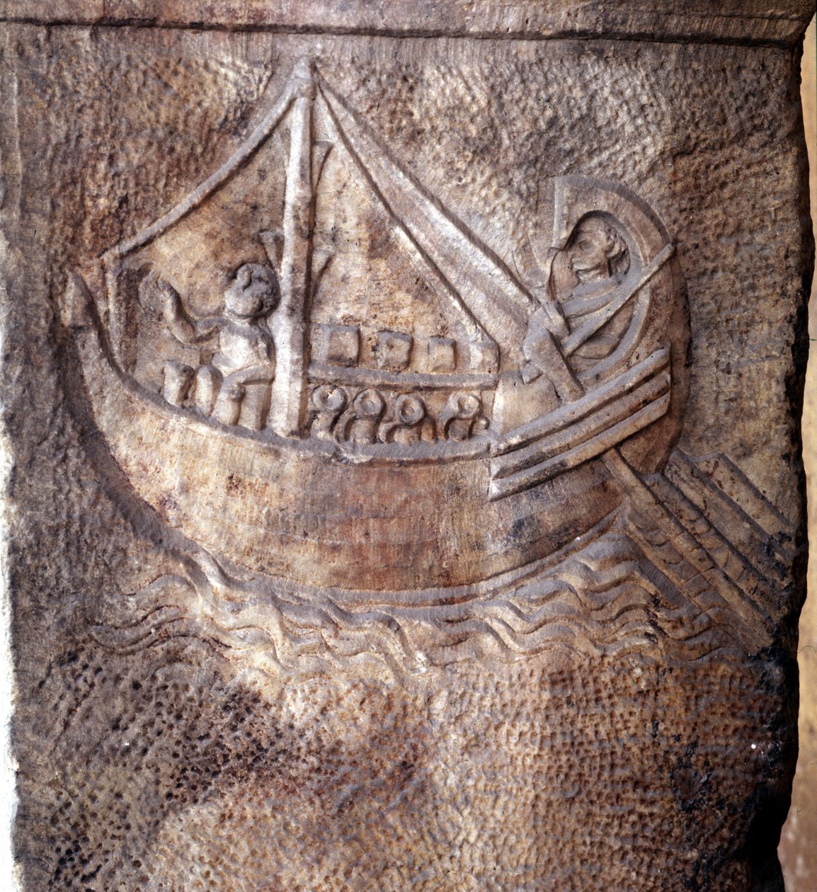 Łodzie transportowe z czasów rzymskich. autorstwa Roman Roman