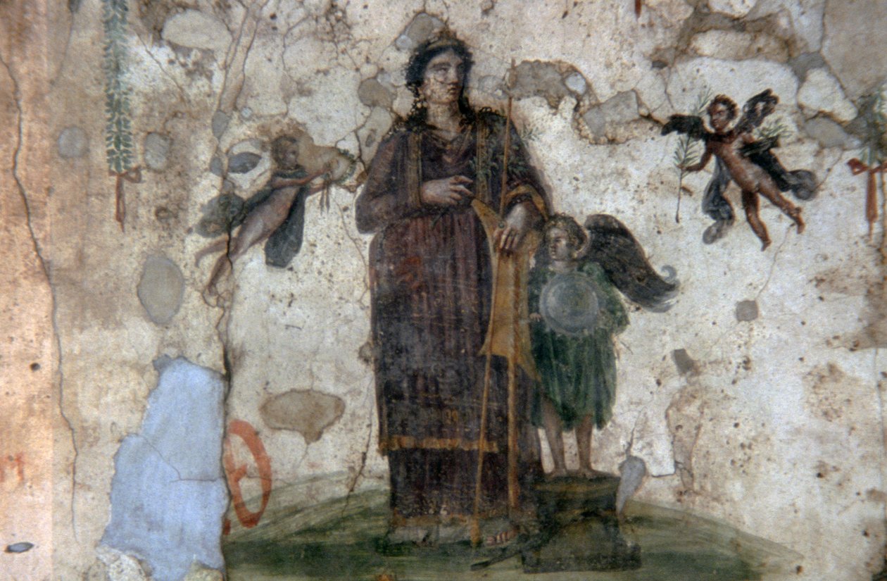 Wenus Pompejana, fresk z Teberny Czterech Bogów, Via dell