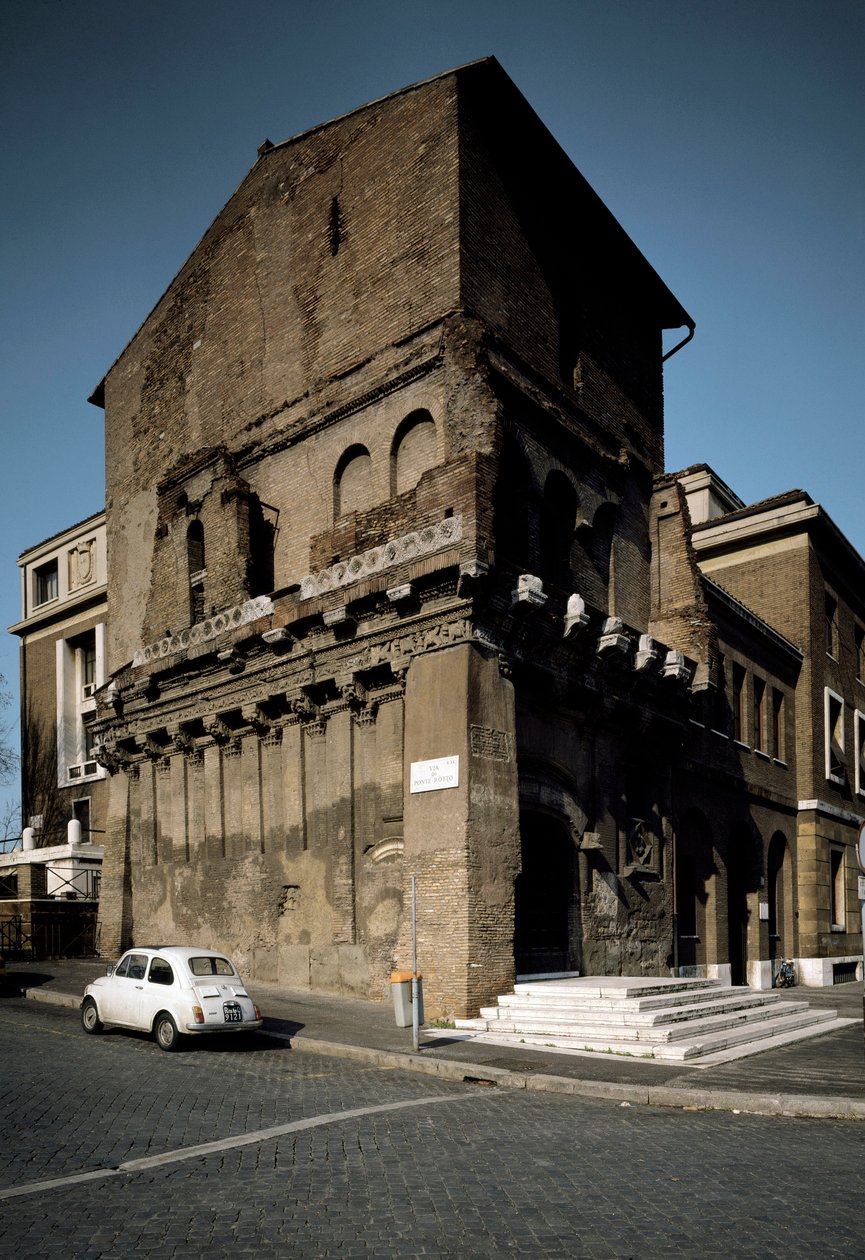 Widok na willę Crescenzi autorstwa Romanesque