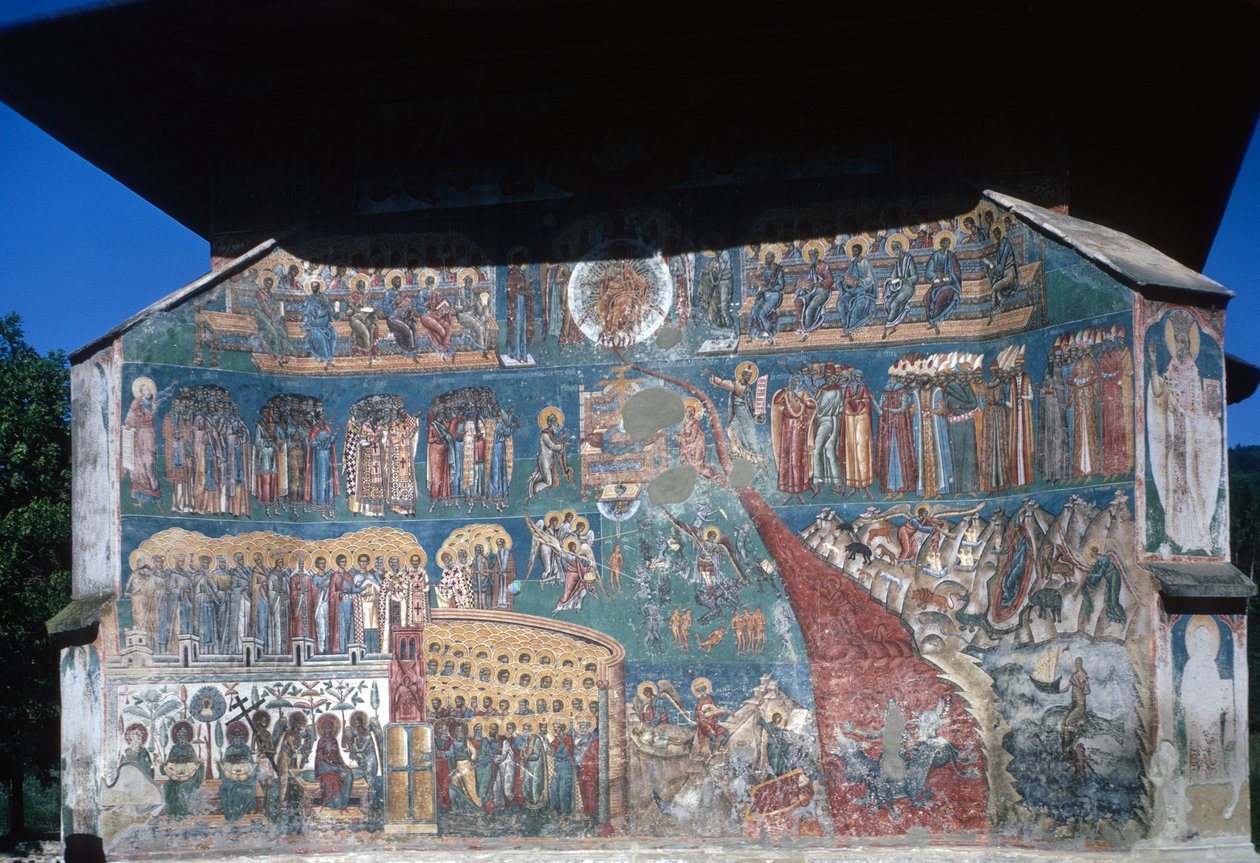 Sąd Ostateczny, 1547-50 autorstwa Romanian School