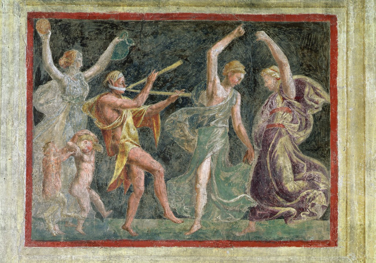 Dom Metamorfozy, Tańczące Manady autorstwa Romano Giulio