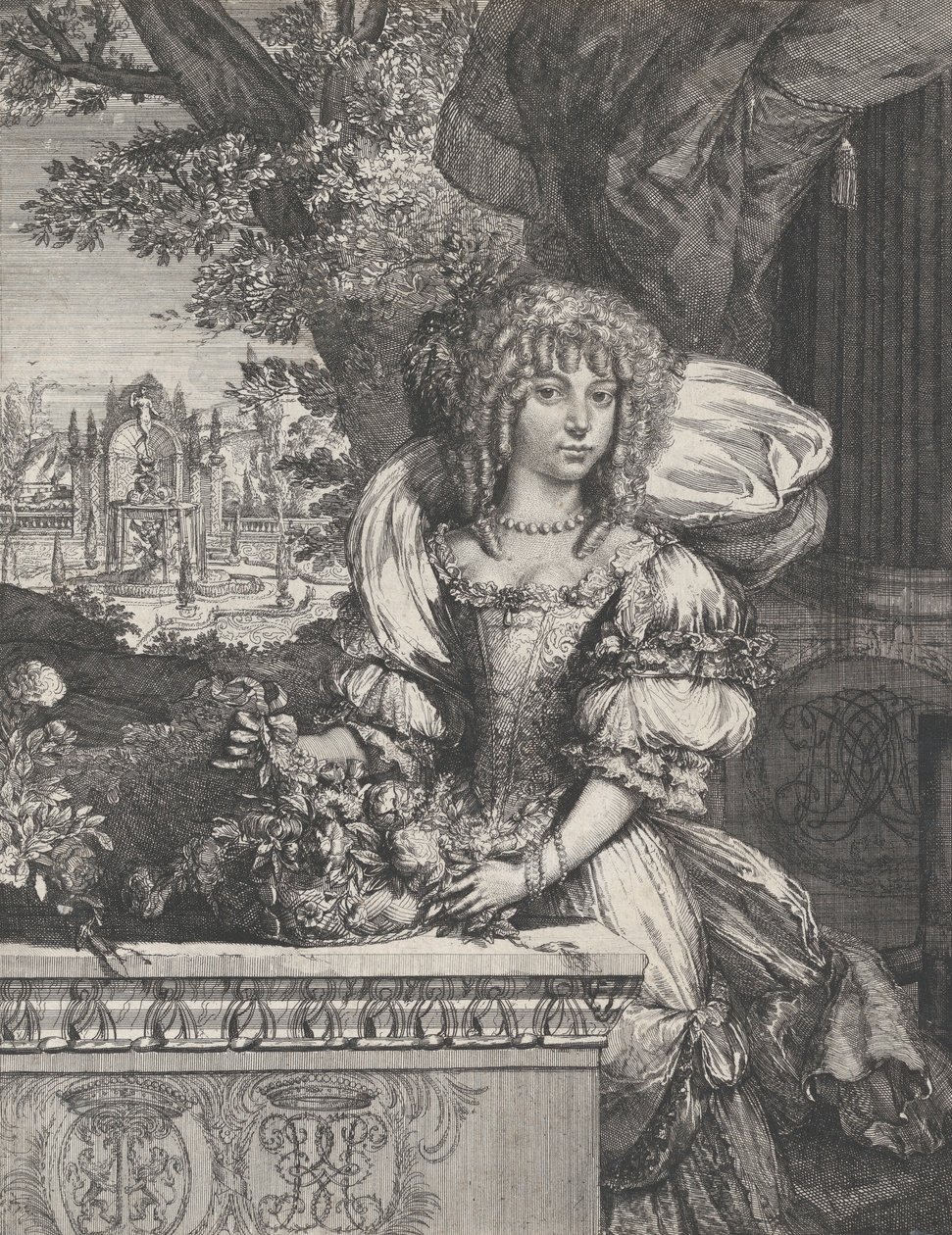 Portret Marii Stuart, b.d., b.d. autorstwa Romeyn de Hooghe