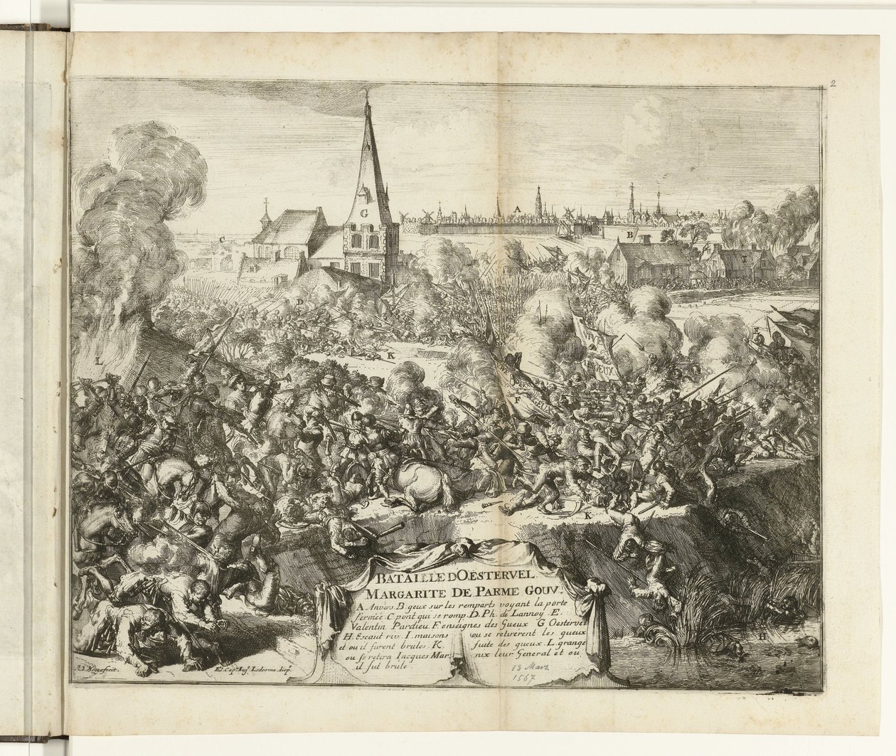 Bitwa pod Oosterweel, 1567 Bataille d