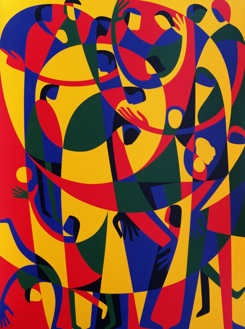 Live Adventurously, 1998 (akryl na pokładzie) autorstwa Ron Waddams