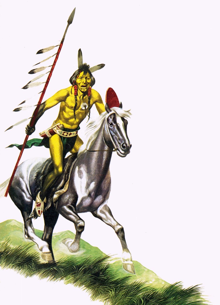 Wojownik Cheyenne autorstwa Ron Embleton