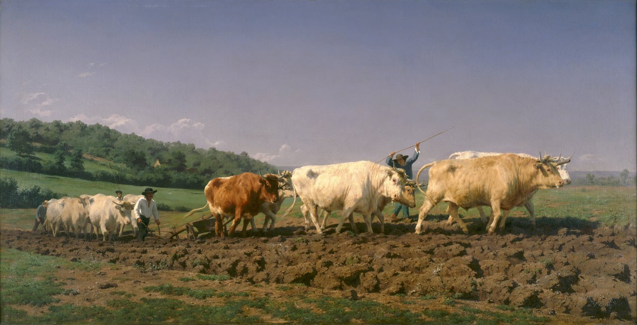 Orka w Nevers autorstwa Rosa Bonheur