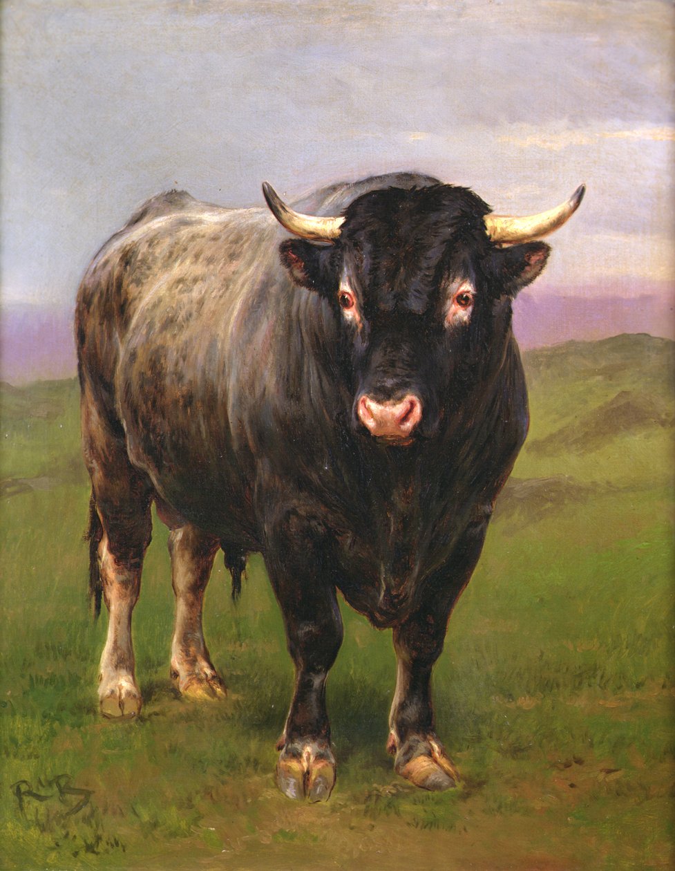 Czarny Byk autorstwa Rosa Bonheur