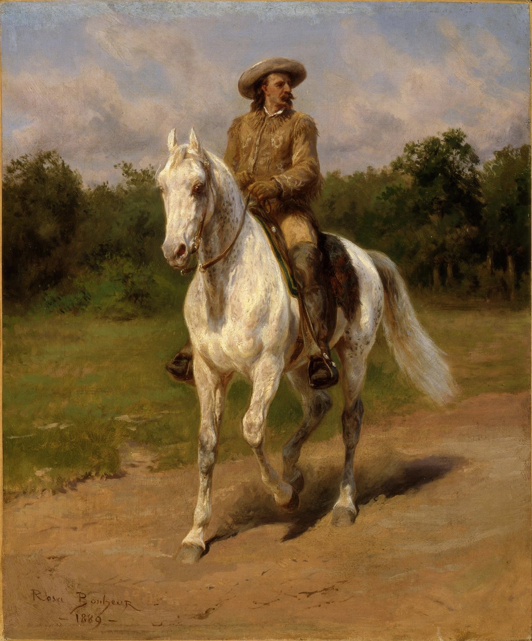 Pułkownik William F. Cody (Buffalo Bill) autorstwa Rosa Bonheur