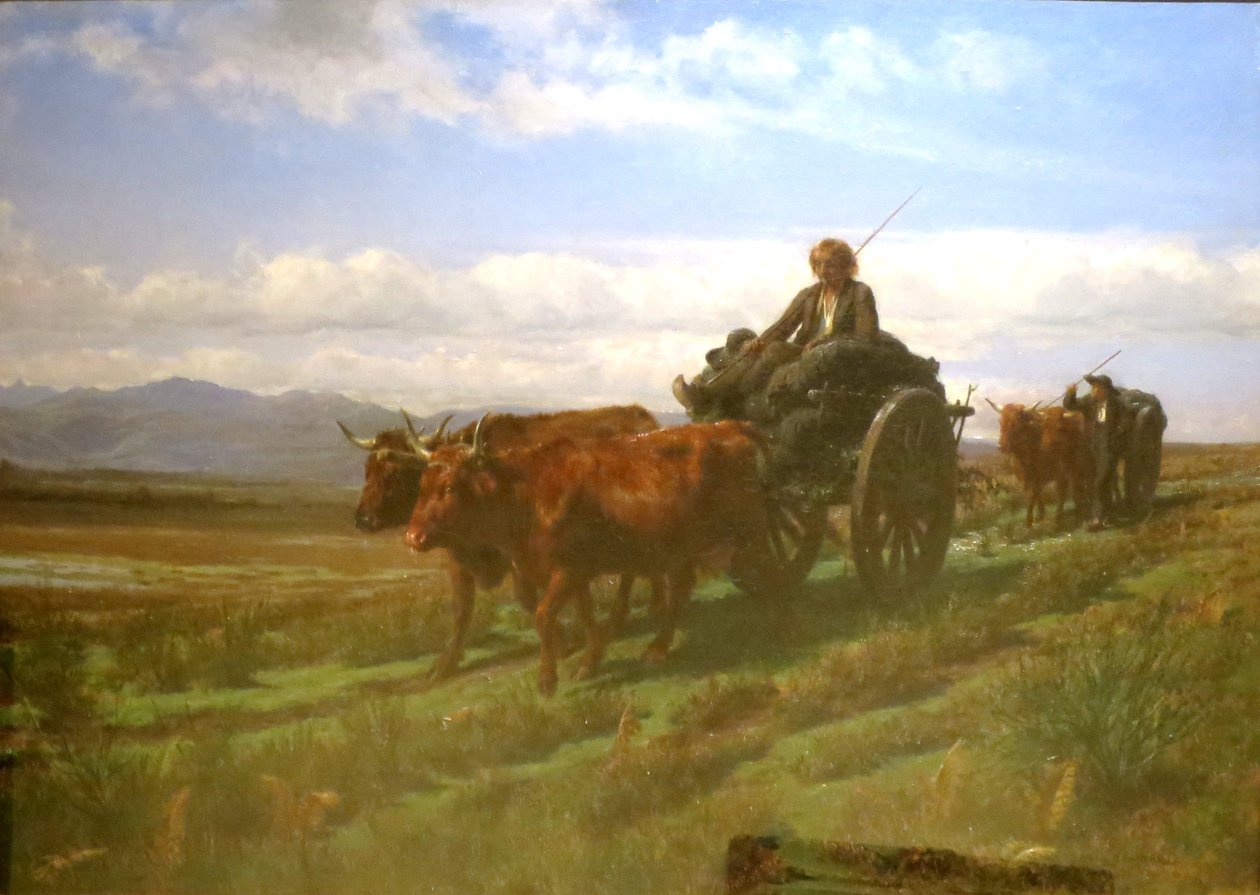 Przewoźnicy węgla autorstwa Rosa Bonheur