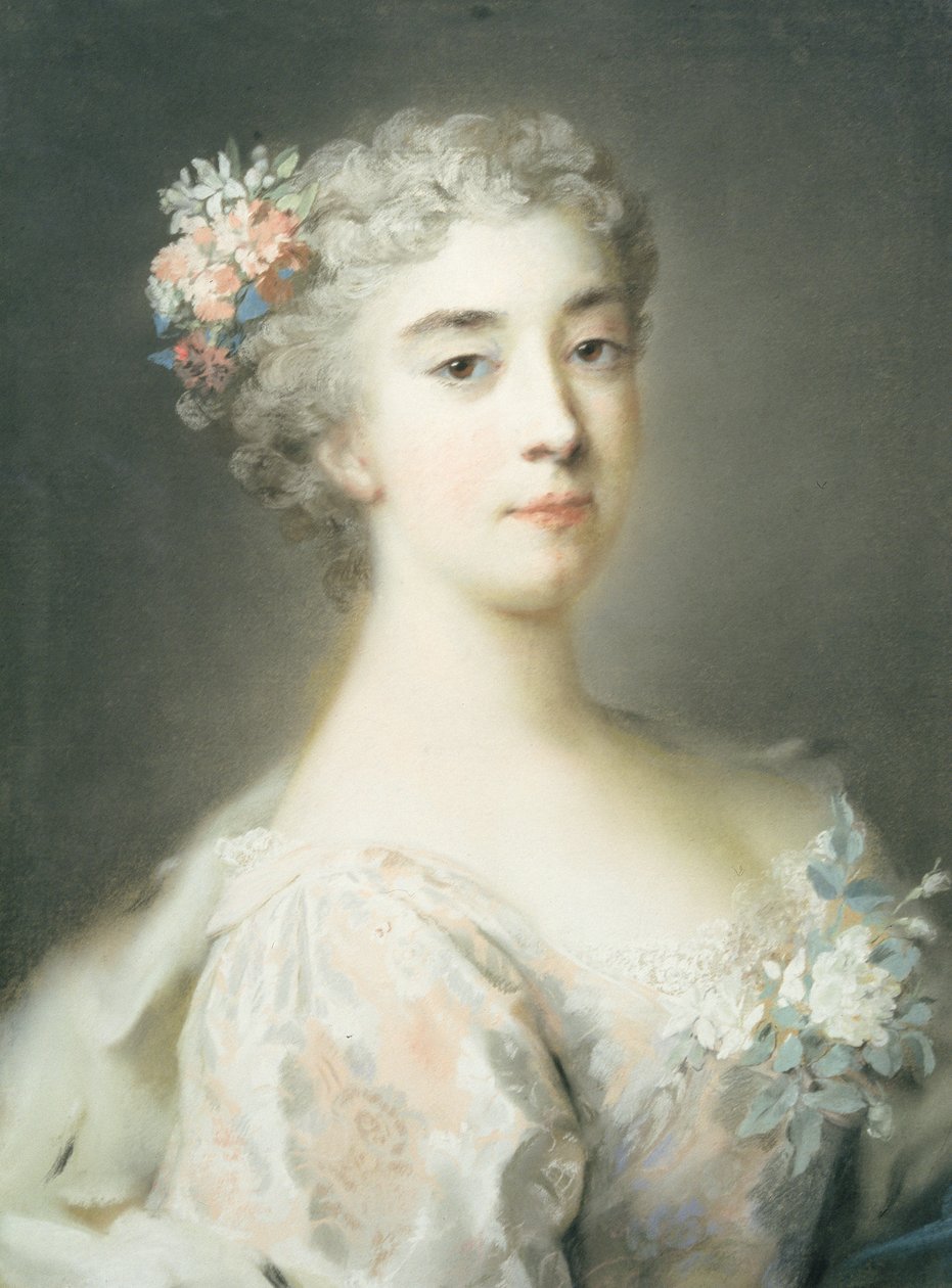 Enrichetta Anna Sofia z Modeny (1702-1777), 1723 autorstwa Rosalba Giovanna Carriera