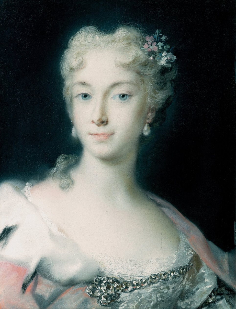 Maria Teresa, arcyksiężna Habsburgów 1717-1780, 1730 autorstwa Rosalba Giovanna Carriera