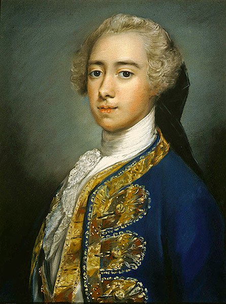 Portret Pana Św. Jerzego (olej na płótnie) autorstwa Rosalba Giovanna Carriera