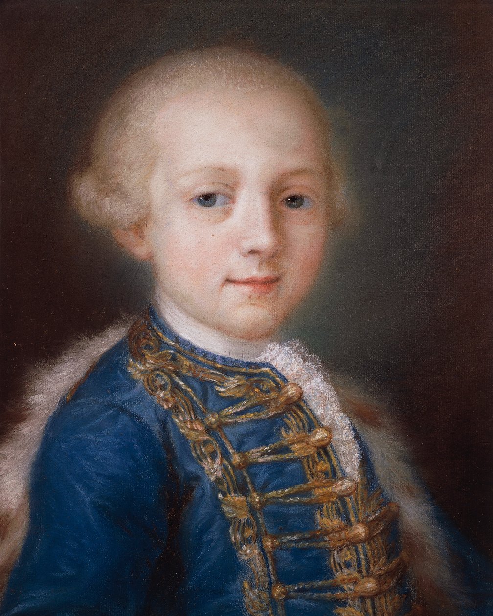 Portret młodego chłopca, autorstwa Rosalby Carriera (1673-1757) autorstwa Rosalba Giovanna Carriera