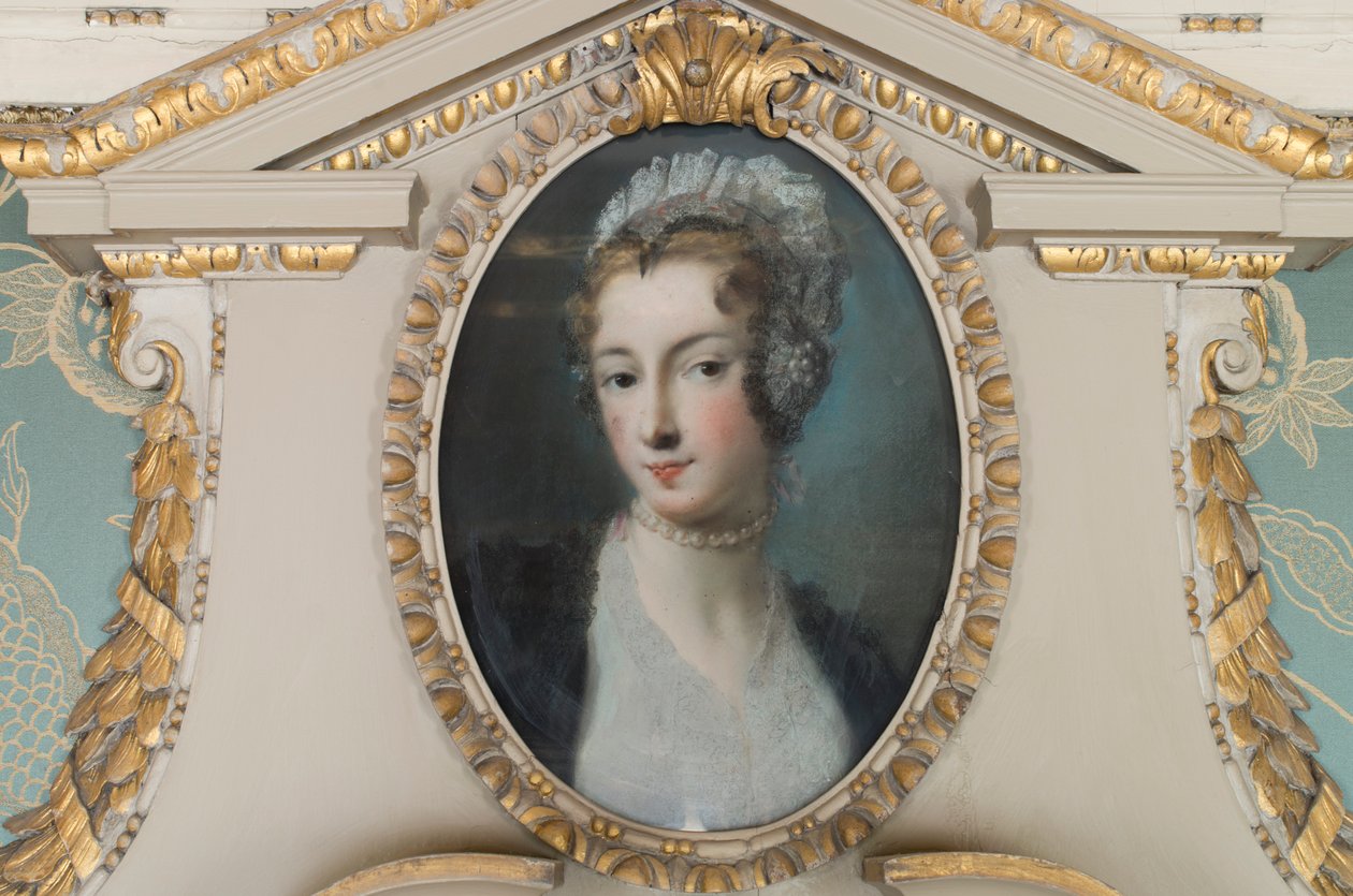 Pokojówka (pastel) autorstwa Rosalba Giovanna Carriera
