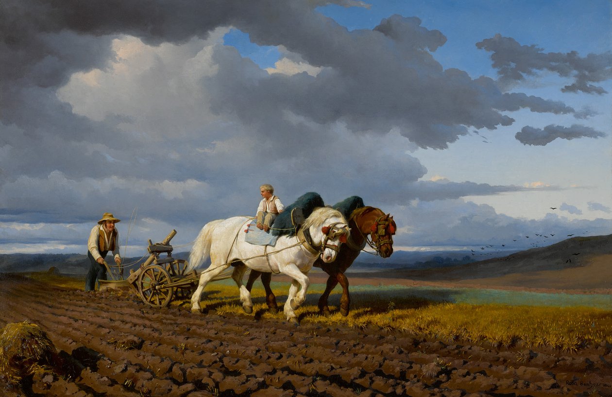 Orka, 1844. autorstwa Rosa Bonheur
