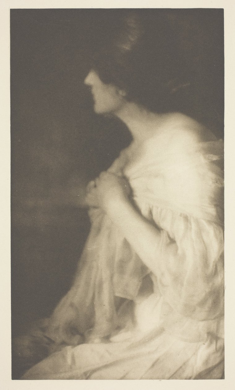 Panna M. z Waszyngtonu, nr 17 z portfolio "American Pictorial Photography, Series II" (1901); wydanie 34/150 autorstwa Rose Clark