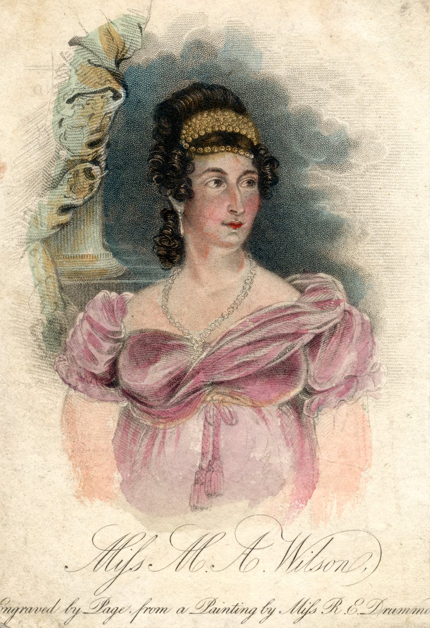 Panna MA Wilson, c1820-1850 autorstwa Rose Emma Drummond