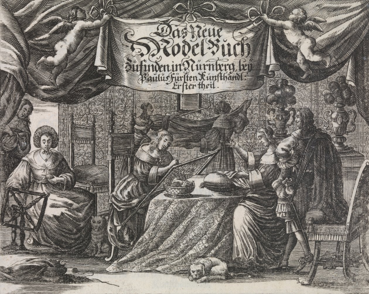 Księga Nowego Modelu. . .Pierwsza część, ok. 1660. autorstwa Rosina Helena Fürst