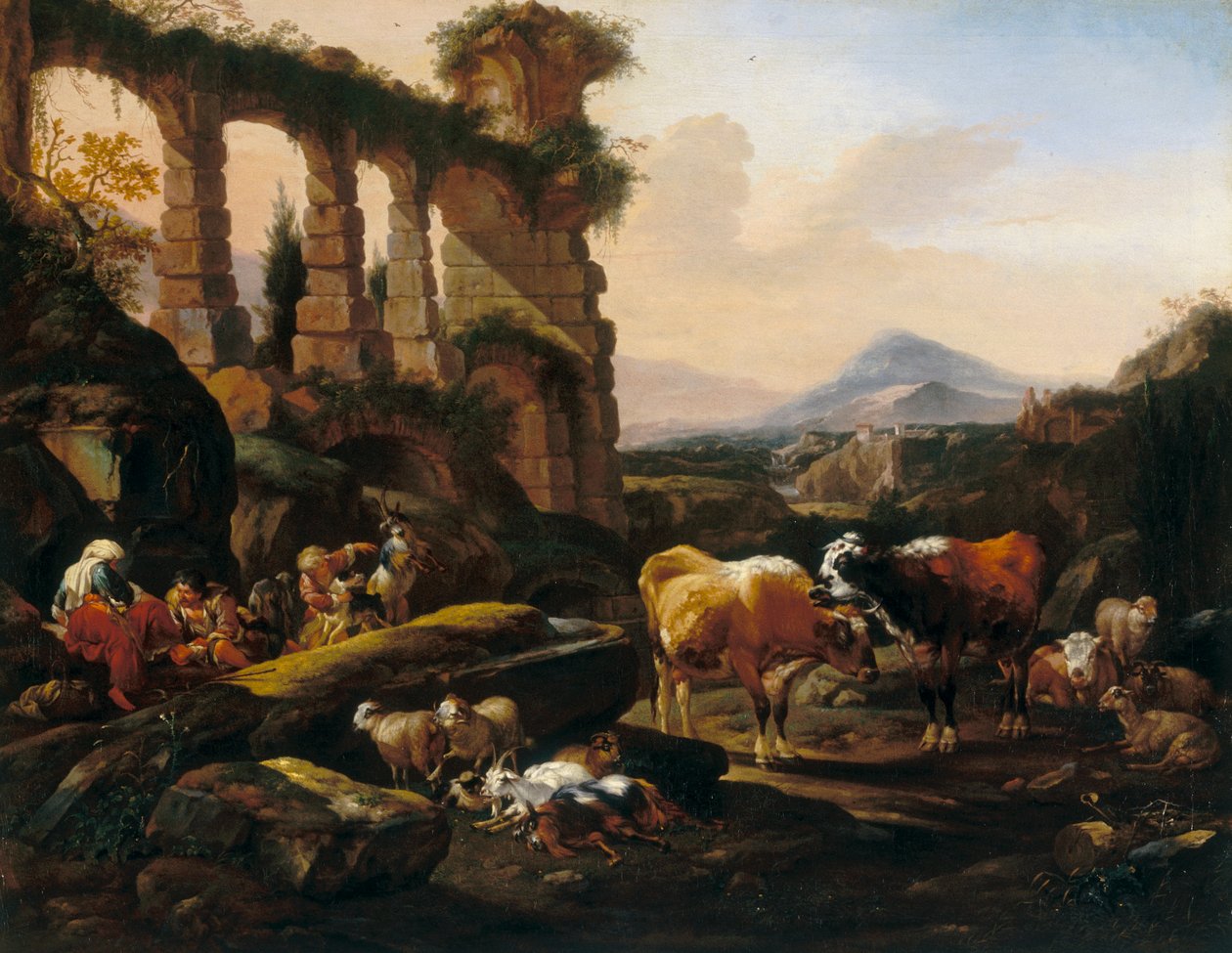 Scena duszpasterska autorstwa Ross Johann