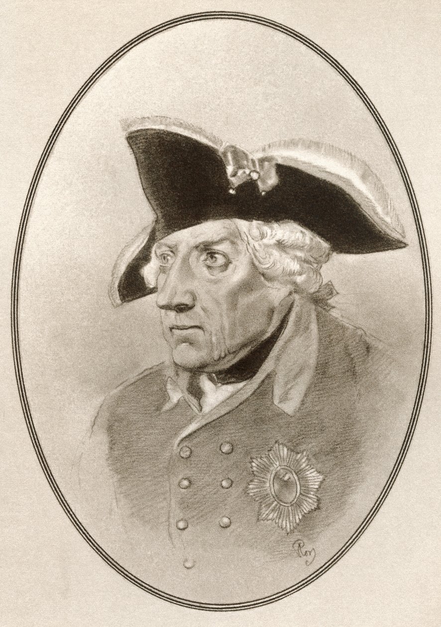 Fryderyk II, z Żywych biografii sławnych władców. autorstwa Ross Gordon