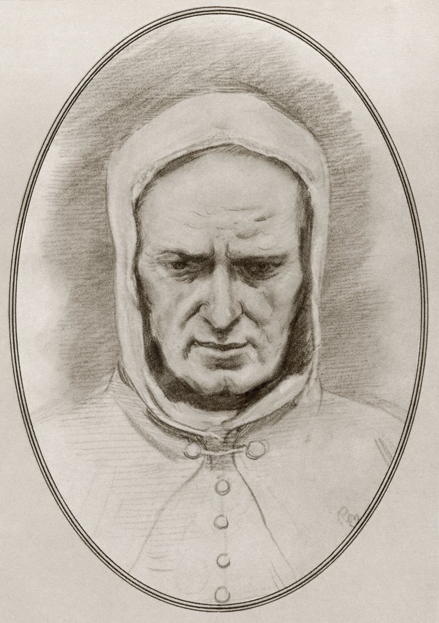 Giotto di Bondone, z Żywych biografii wielkich malarzy. autorstwa Ross Gordon