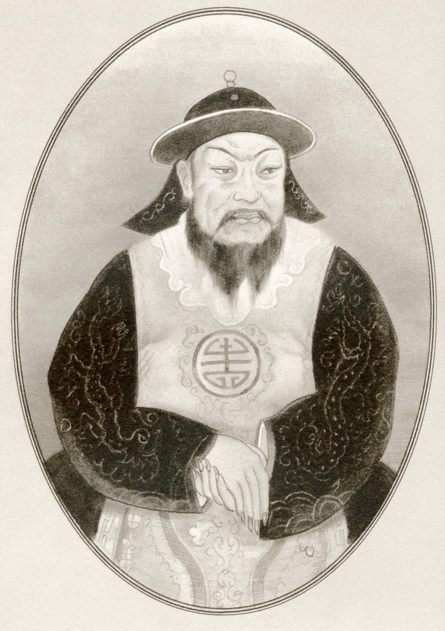 Kubilaj-chan z Żywych biografii słynnych władców. autorstwa Ross Gordon
