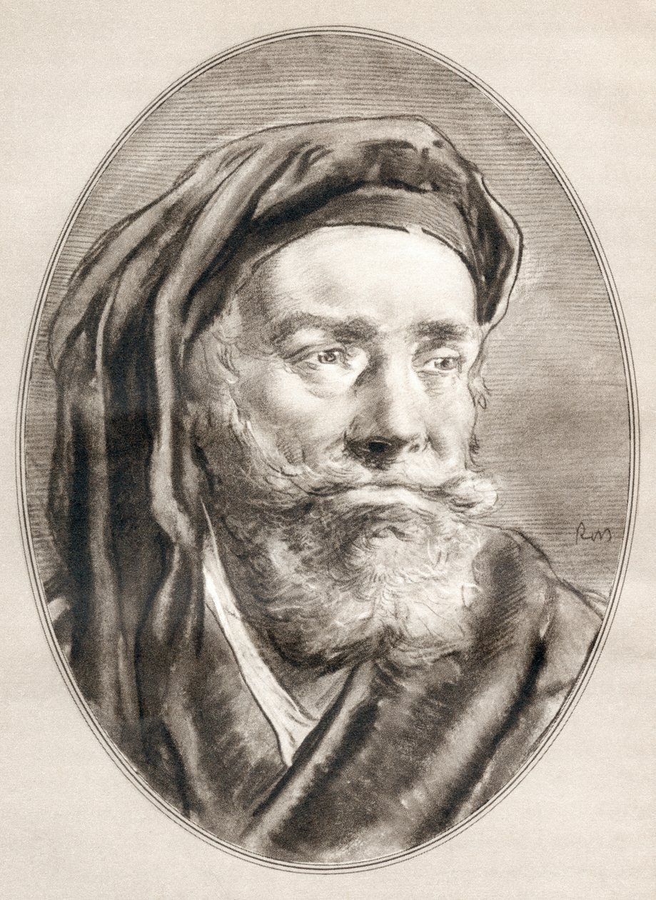 Marco Polo, z „Żywych biografii sławnych mężczyzn”. autorstwa Ross Gordon