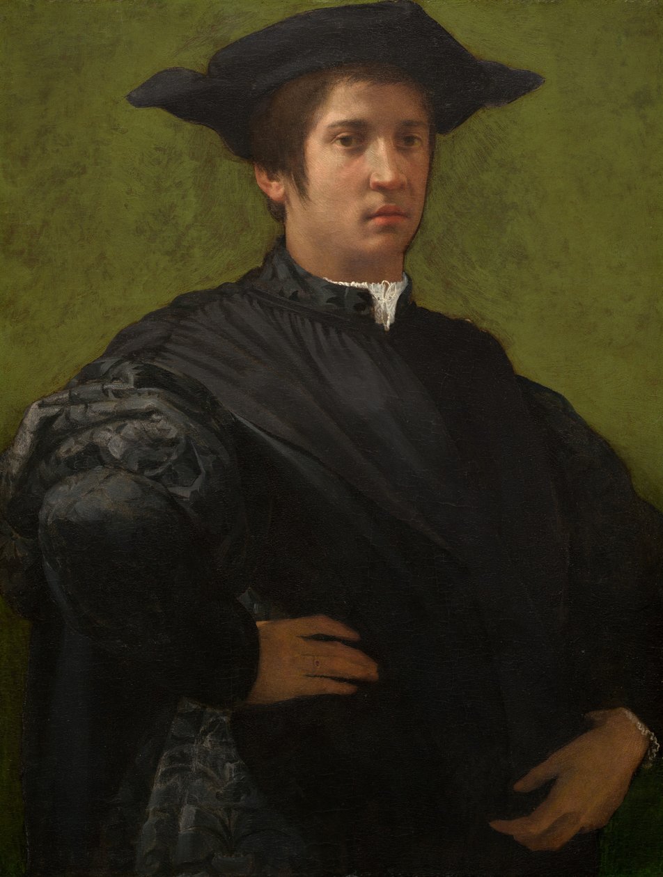 Portret mężczyzny, początek lat 20. XVI wieku. autorstwa Rosso Fiorentino