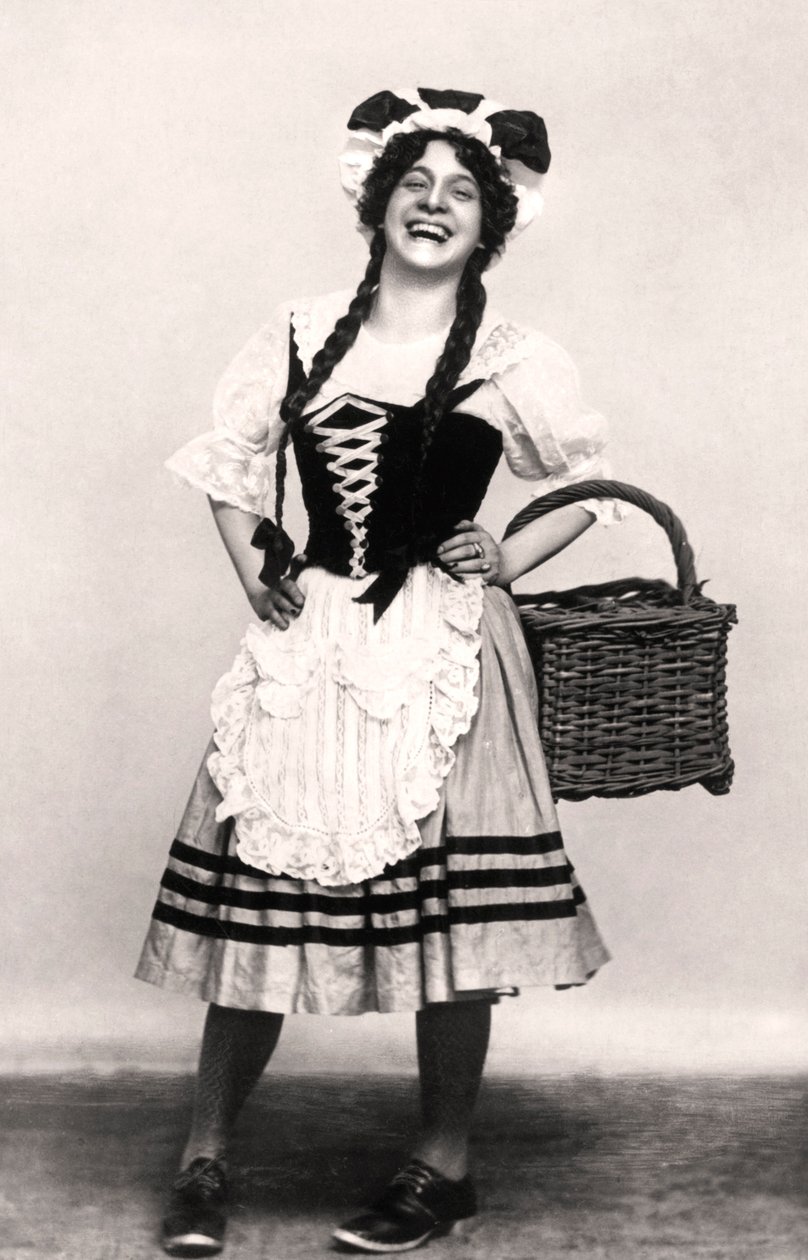 Fanny Fields, aktorka, początek XX wieku. autorstwa Rotary Photo