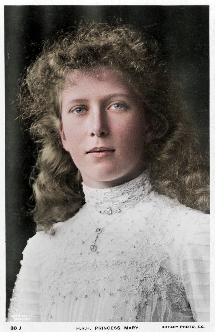 Księżniczka Mary z Wielkiej Brytanii, c1910 autorstwa Rotary Photo