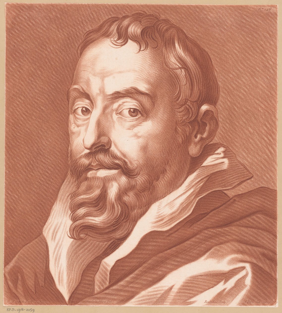 Popiersie mężczyzny autorstwa Louis François Roubillac
