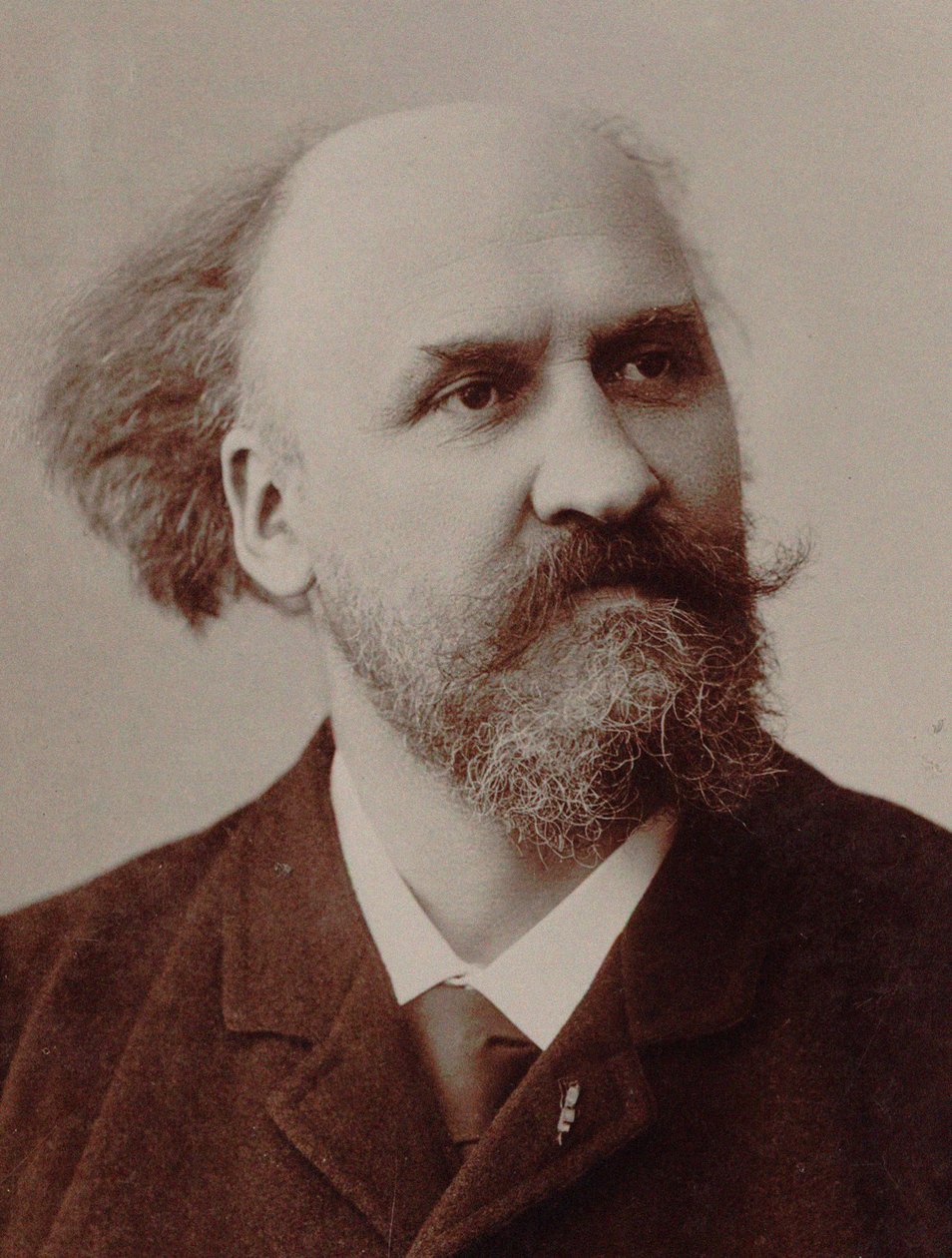 Portret kompozytora Charlesa Lenepveu 1840-1910 , 1891. autorstwa Rouen . Photo studio J. Fontaine