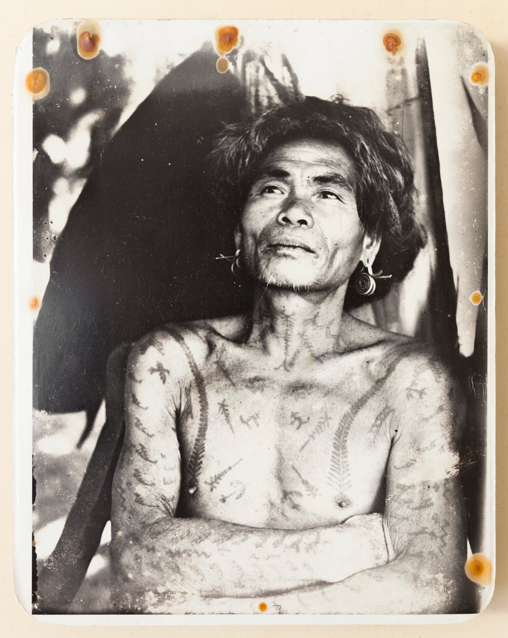 Wytatuowany Ifugao z dystryktu Kababuyan autorstwa Roy Barton