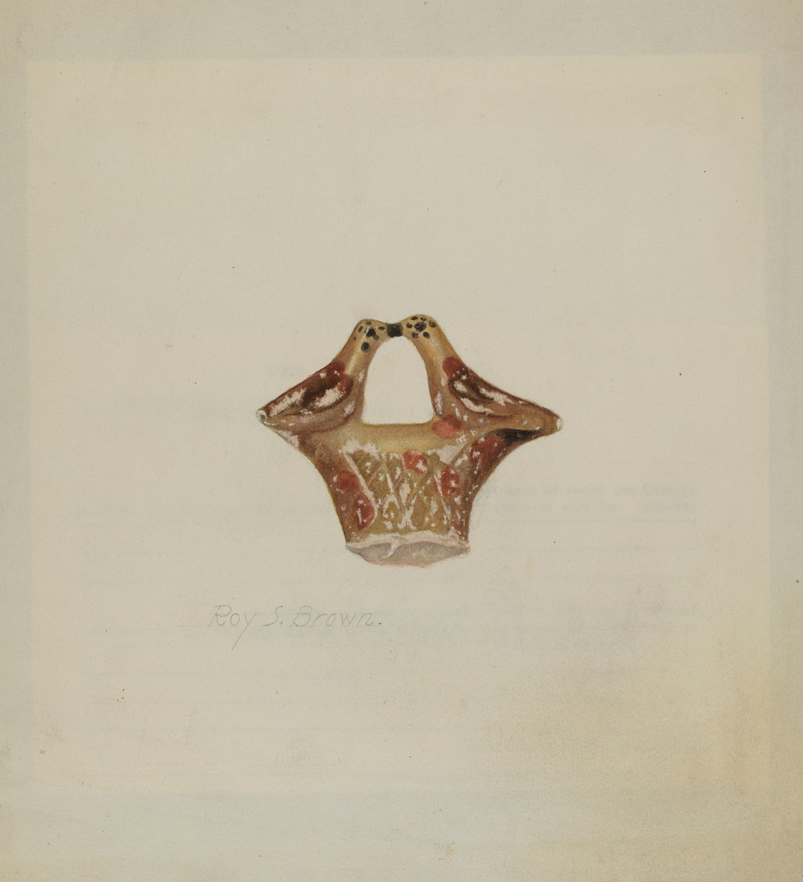 Kredowe Ptaki autorstwa Roy S. Brown
