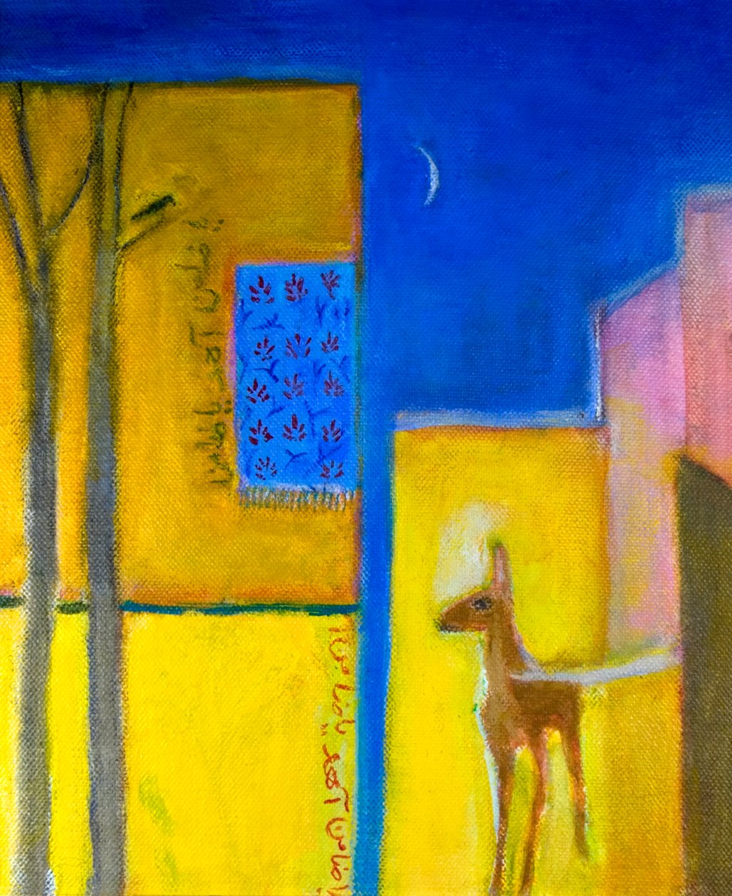 Jeleń w Mieście, 2011 autorstwa Roya Salari