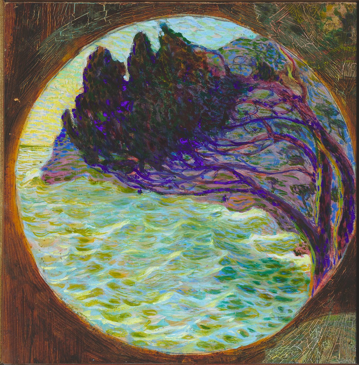 Wzburzone morze, 1914-15 autorstwa Rubaldo Merello